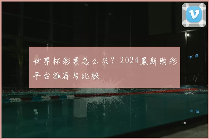 世界杯彩票怎么买？2024最新购彩平台推荐与比较